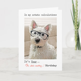 Westie's Calculations, Oh, wer zählt wie viele Karte