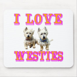 Westies Mausunterlage Mousepad