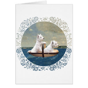 Westies prennent la mer
