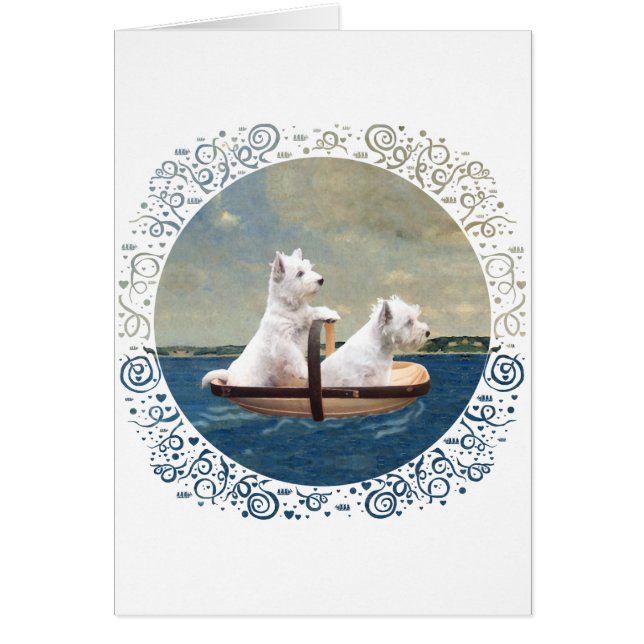 Westies prennent la mer (Devant)