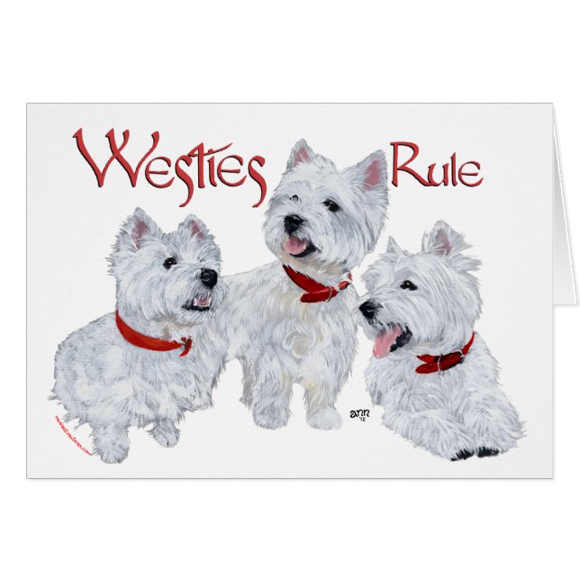Westies-Regel! (Vorderseite (Horizontal))