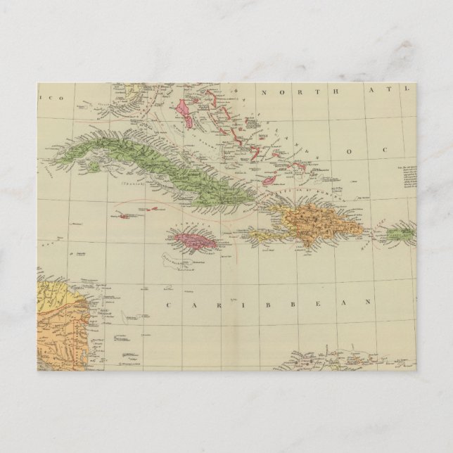 Westindien 10 postkarte (Vorderseite)