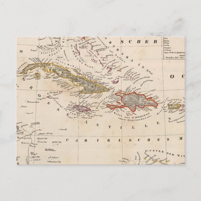 Westindien 10 postkarte (Vorderseite)