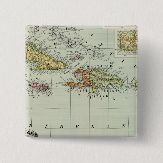 Westindien 11 button (Vorderseite)