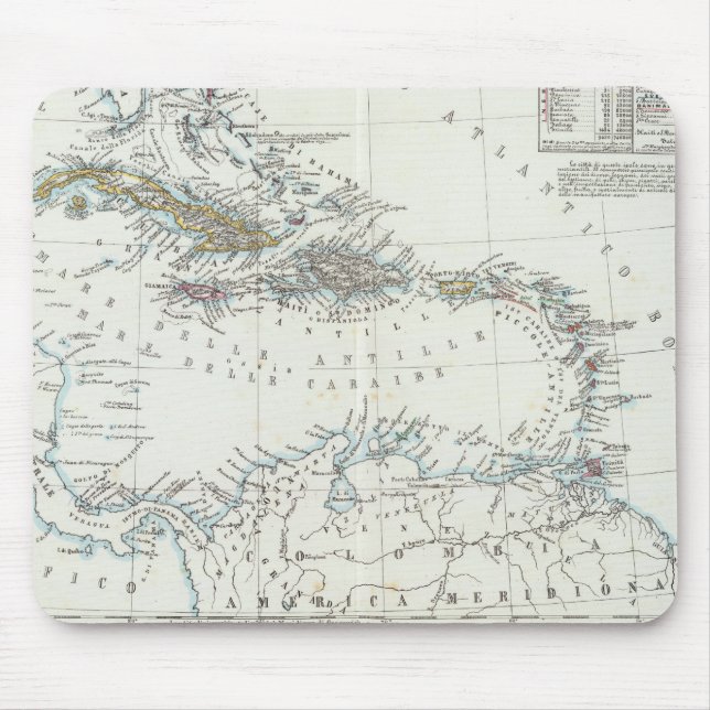 Westindien 17 mousepad (Vorne)