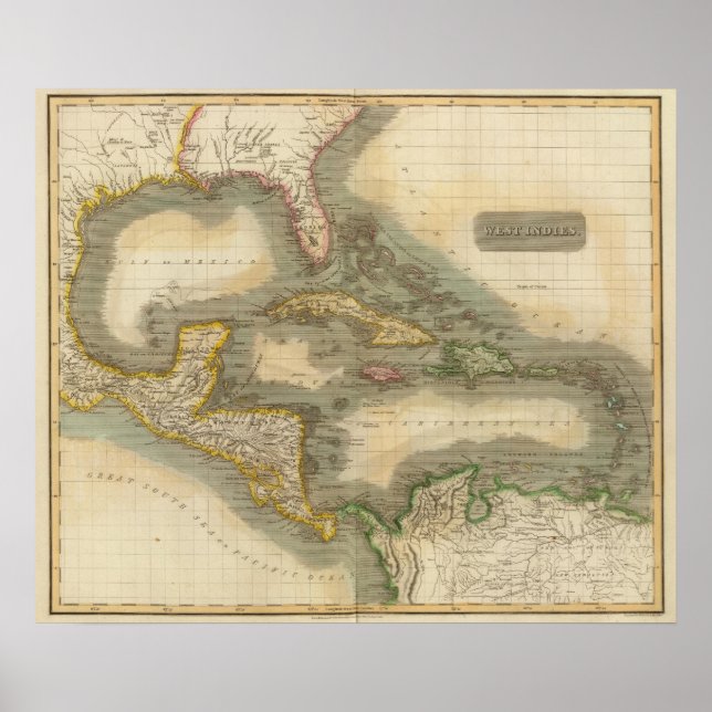 Westindien 22 poster (Vorne)