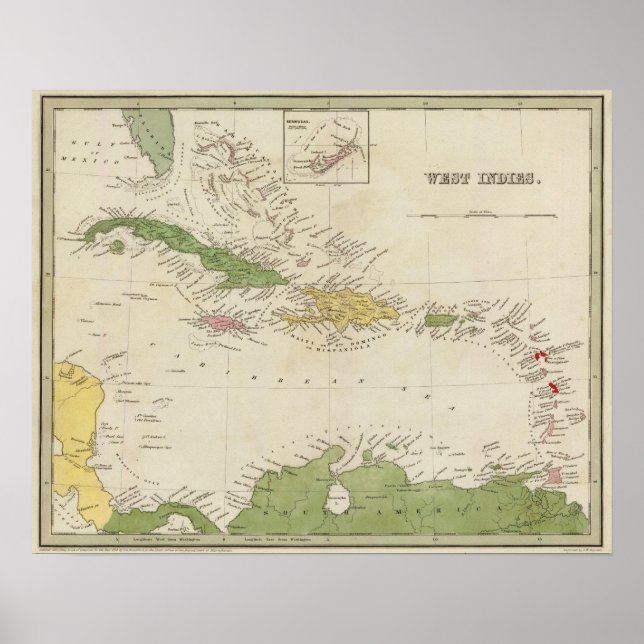 Westindien 23 poster (Vorne)