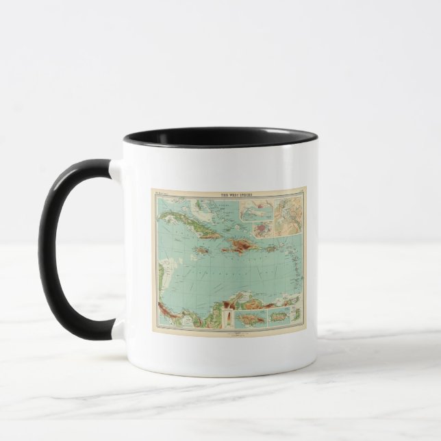 Westindien 2 tasse (Links)