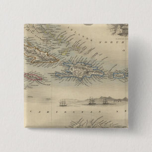 Westindische Inseln 3 Button