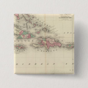 Westindische Inseln 3 Button