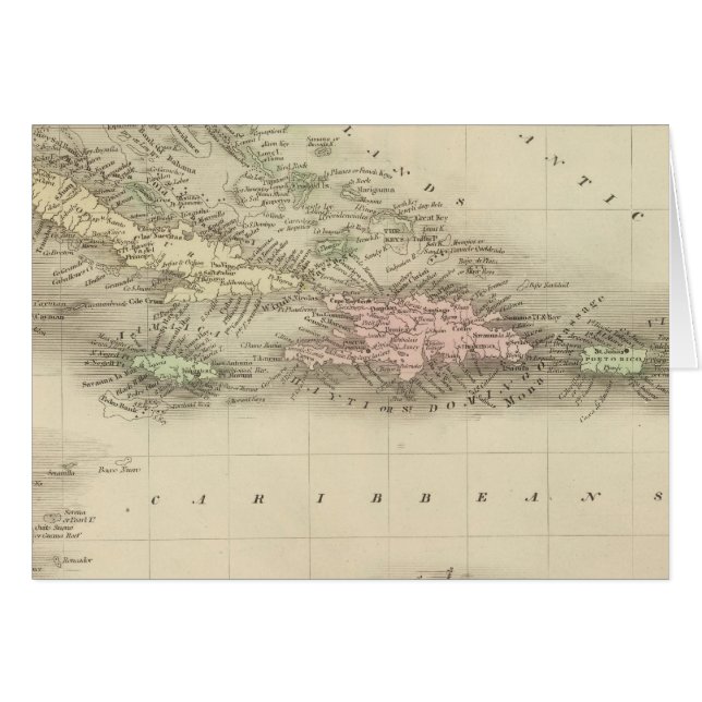 Westindische Inseln 8 (Vorderseite (Horizontal))