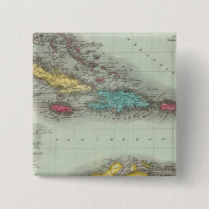 Westindische Inseln 8 Button