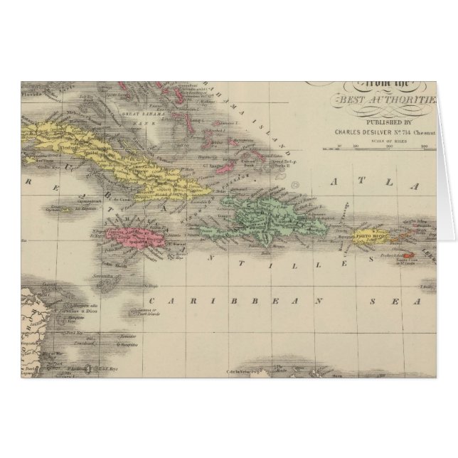 Westindische Inseln 9 (Vorderseite (Horizontal))