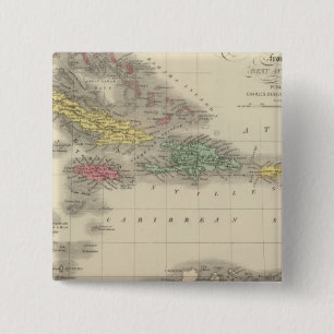 Westindische Inseln 9 Button