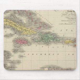 Westindische Inseln 9 Mousepad