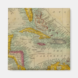 Westindische Inseln Magnet