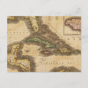 Westindische Inseln Postkarte