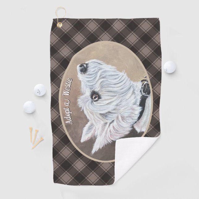 Westioking-Profil B Golfhandtuch (Insitu)