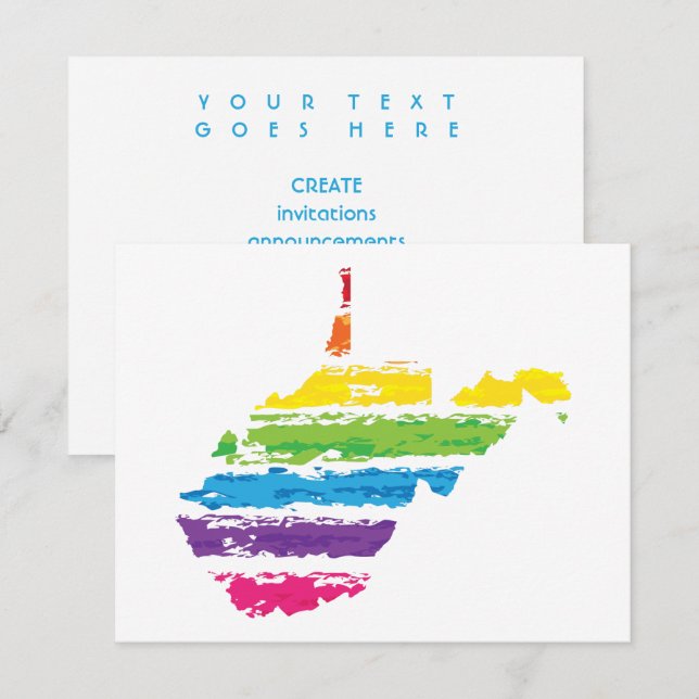 Westjordanland Einladung (Vorne/Hinten)