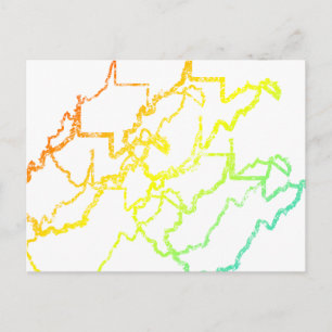 Westjordanland Postkarte
