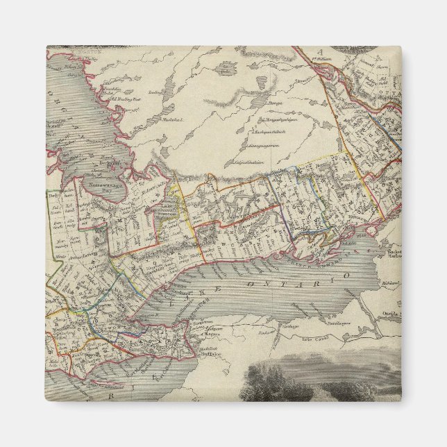 Westkanada Magnet (Vorne)