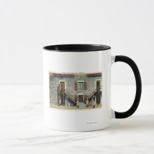 Westkasernen, Ethan Allen Treppenhaus-Szene Tasse