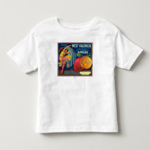 Westkiste LabelWatsonville, CA valencias Apple Kleinkind T-shirt