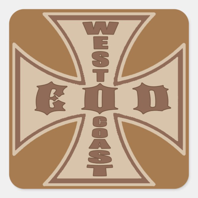 Westküste EOD Sticker (Wüste) (Vorderseite)