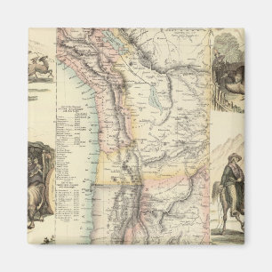 Westküste Südamerikas Magnet