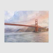 Westküsten-Ästhetik Golden Gate Bridge SF-Geschenk