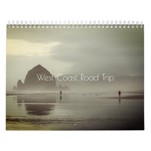 Westküsten-Autoreise Kalender (Titelbild)