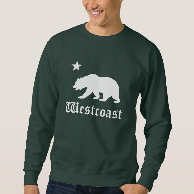 Westküstenbär Sweatshirt (Vorderseite)