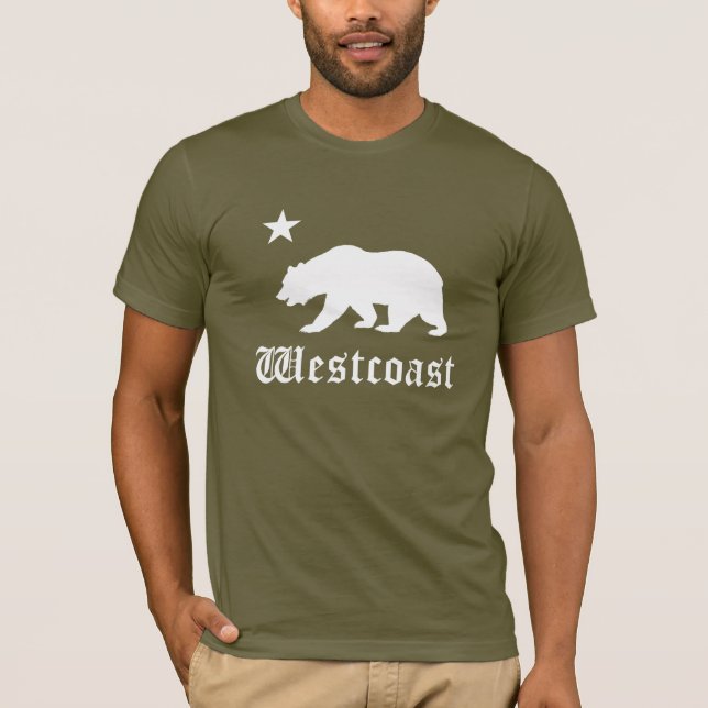 Westküstenbär T-Shirt (Vorderseite)