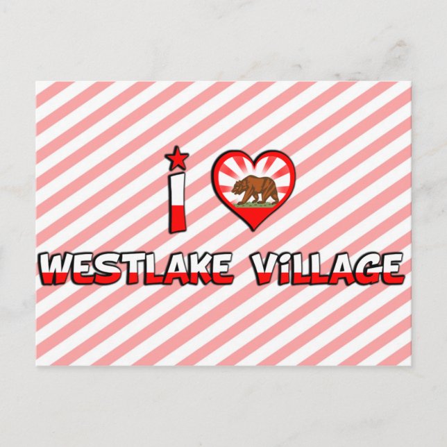 Westlake Village, CA Postkarte (Vorderseite)