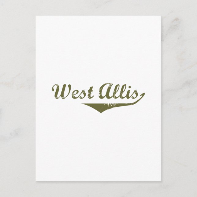 Westliche Allianzrevolution in Shirts Postkarte (Vorderseite)