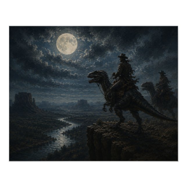 Westliche Fantasy-Kunst Poster (Vorderseite)