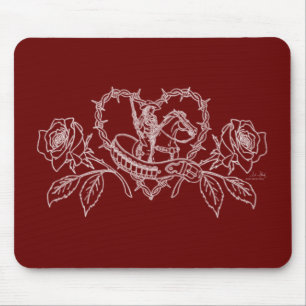 Westliche Frauenmauspad Mousepad