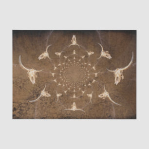 Westlicher Brauner Beiger Abstrakter Textur Stiers Seidenpapier