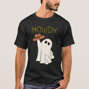Westlicher Cowboy-Geist Howdy Niedlich Land Hallow T-Shirt