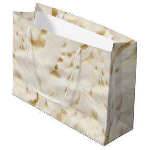 Westlicher Creme Weißer Goldkühe Große Geschenktüte
