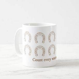 Westlicher Hufeisen-Christlich Kaffeetasse
