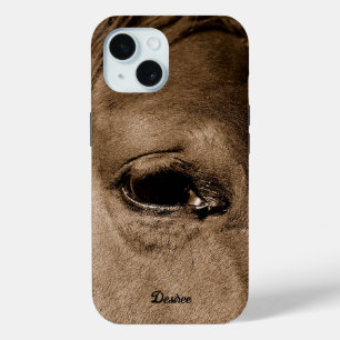 Westlicher rustikaler Vintage-Brauner Case-Mate iPhone Hülle