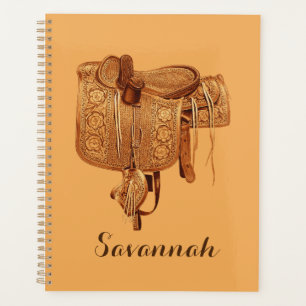 Westlicher Vintage-Sattel, Cowgirl, Einfach person Planer