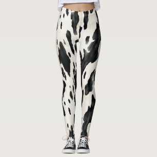 Westliches landwirtschaftliches Nutztier Kuh Leggings