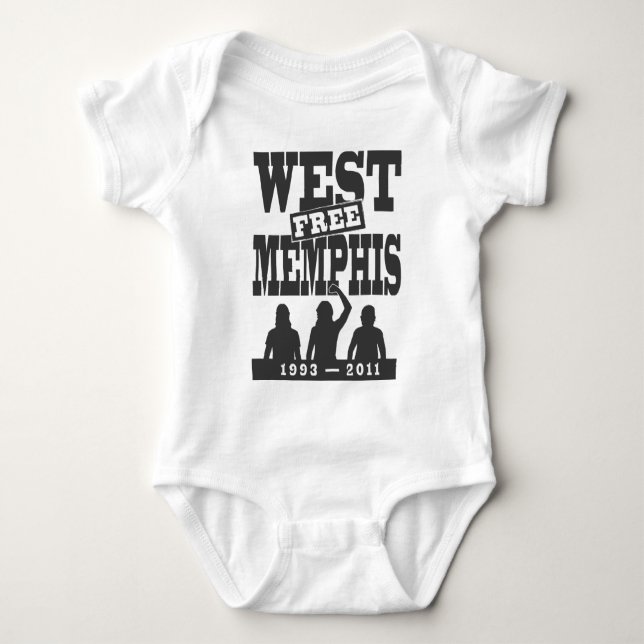 Westmemphis drei baby strampler (Vorderseite)