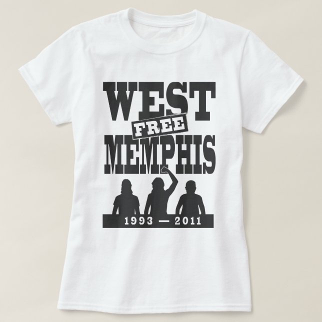 Westmemphis drei T-Shirt (Design vorne)