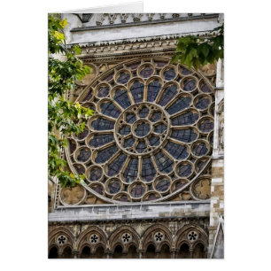 Westminster Abbey - Buntglas-Fenster - Karte