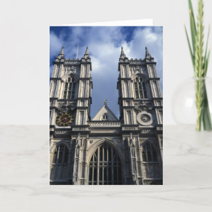 Westminster Abbey Dankeskarte