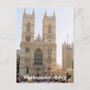 Westminster Abbey London Carte postale britannique