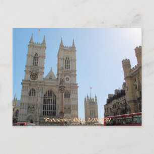 Westminster Abbey London Carte postale britannique